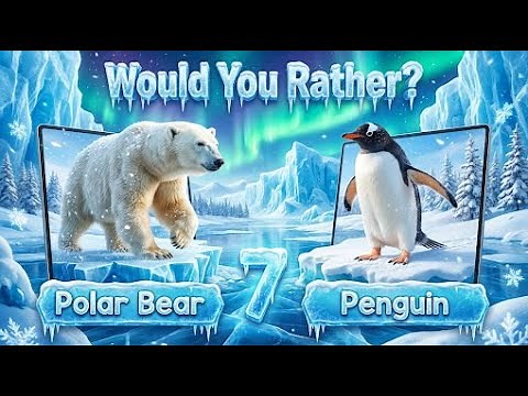 Would You Rather? Winter Edition | Ice Cold Choices | FREEZE and Choose