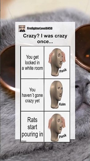 Crazy? I was crazy once... #memes #meme #memesdaily