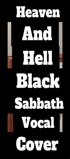 Heaven and Hell - Black Sabbath - Vocal Cover #trendingshorts #rock #blacksabbathcover #dio #metal