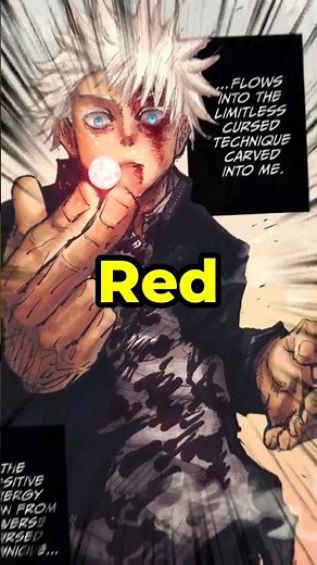 Gojo's Cursed Technique Reversal Red | Jujutsu Kaisen Explained
