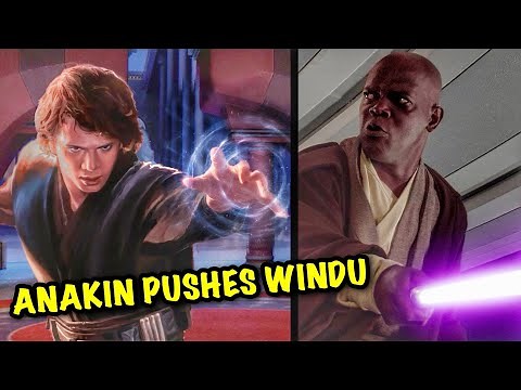 What If Anakin Force Pushed Mace Windu Out Of The Window Instead Of Killing Him