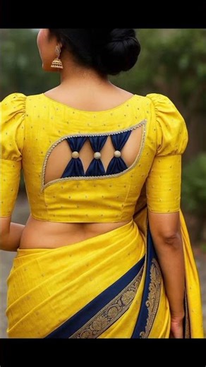 New Trendy Backless blouse designs😍 | blouse designs from onepattern#ytshorts#trending#fashion