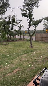 Larger than a quarter-sized hail fell in Dripping Springs, Texas during Wednesday night's thunderstorms. (Video courtesy: Kyle Phillips) DETAILS: https://cbsaustin.com/weather/weather-blog/potential-severe-weather-headed-for-central-texas-austin-forecast | CBS Austin