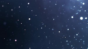 Sparkling Blue Particles Floating Ambient Background Loop