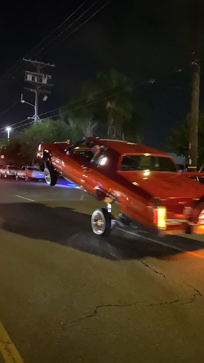 17K views · 666 reactions | Chrome Plated, Custom Painted Cadillac LOWRIDERS HOPPING at a Classic Car cruise night!  | Skid Society | Facebook