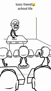 497K views · 10K reactions | toxic friend school life #viral #viralreels #funny #friends #bestfriends #love | OI Animation | Facebook