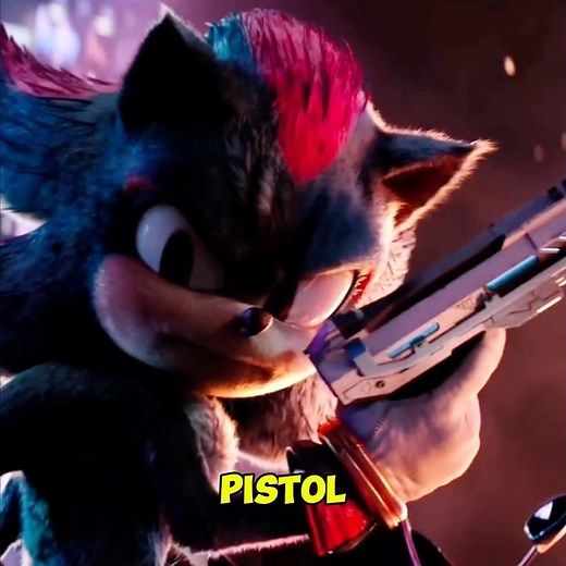 Why SHADOW needs a GUN in SONIC THE HEDGEHOG 3?... #shorts
