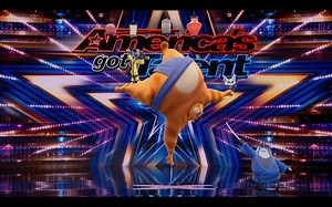 1.3M views · 2.6K reactions | We've never seen an act like this on the AGT Stage! See Paws of Fury in theatres July 15 and watch #AGT Tuesdays at 8/7c on NBC. In partnership with Paws of Fury: The Legend of Hank. | America's Got Talent | Facebook