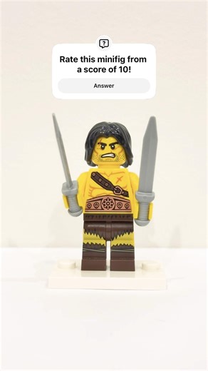 LEGO Minifigure 71002 Series 11 Barbarian #lego #legominifigures #minifigures