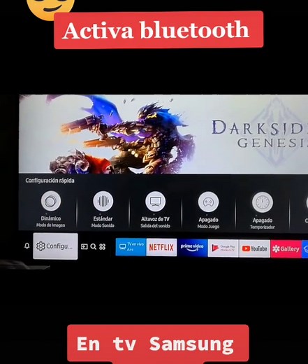 Cómo activar Bluetooth en TV Samsung NU7100