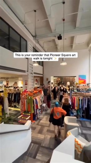 18K views · 414 reactions | Start the weekend early at the art walk tonight or click the link in our comments below for more fun plans! | Secret Seattle | Facebook