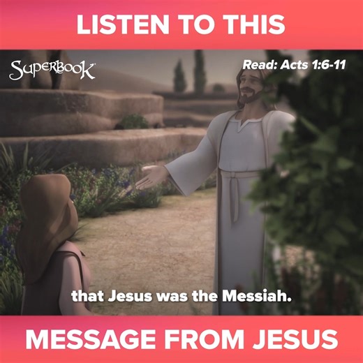 16K views · 1.8K reactions | Jesus gave the disciples an important message before He ascended to Heaven!  | Superbook | Facebook