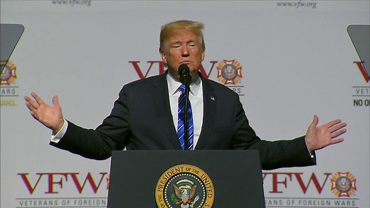 Donald Trump: 'What you're seeing and what you're reading is not what's happening'