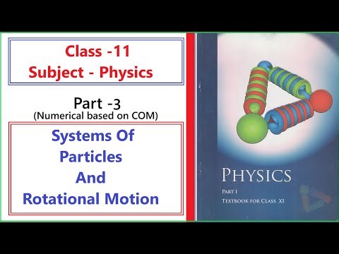 SYSTEMS OF PARTICLES AND ROTATIONAL MOTION || Class 11 || Physics || Part 3