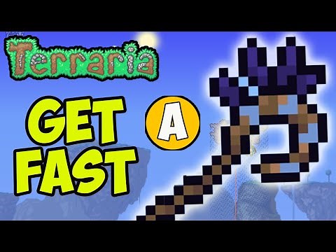 Terraria how to get RAVEN STAFF (EASY) | Terraria Raven Staff