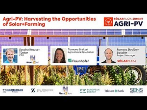 Agri-PV: Harvesting the Opportunities of Solar+Farming | Solarplaza Webinar