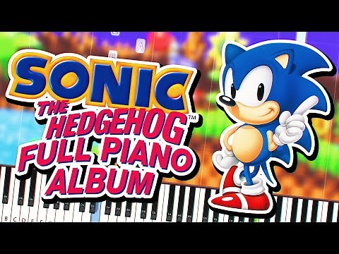 Sonic the Hedgehog Full Piano Album Synthesia