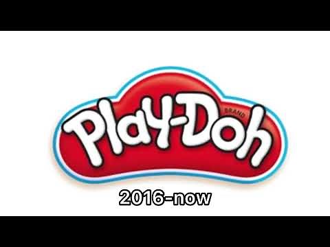 Play-Doh historical logos