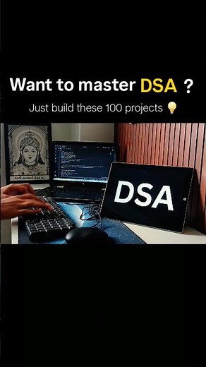 Master DSA Fast 🚀 Build These 100 DSA Projects (Complete Roadmap)