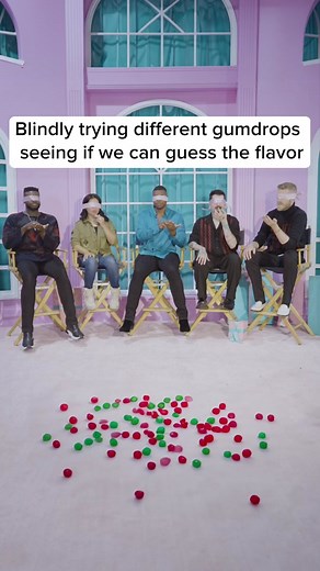 Putting our tastebuds to the test… 🍬 #TasteTest #PTXPleaseSantaPlease #Gumdrops