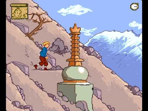 Longplay: Tintin in Tibet (1994) [Super Nintendo]