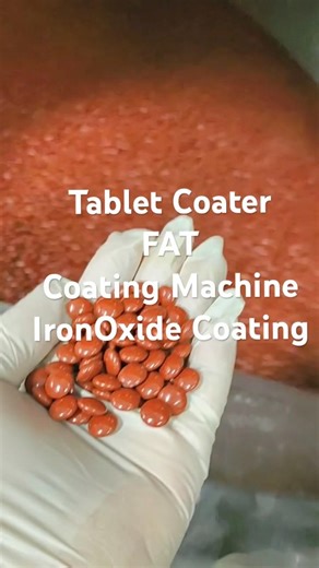 Rust Red Tablet Coating Using Iron Oxide Pigment | High-Performance Coating by Jianpai Tech