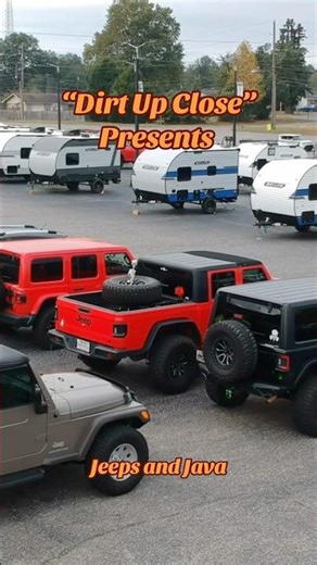 Jeeps and Java!!#jeep #dirtupclose #jeeplife