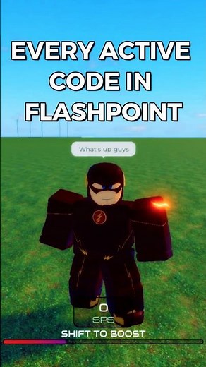Every ACTIVE CODE IN FLASHPOINT!!⚡