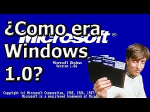 Como era la primera versión de Windows
