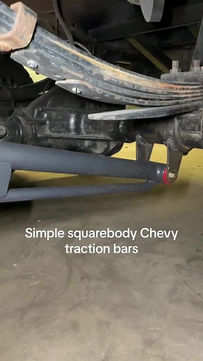 Square Body Traction Bar Install Guide