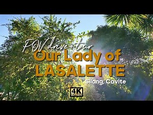 Magandang Pasyalan na Simbahan sa Silang, Cavite - Lady of La Salette Shrine [4K]