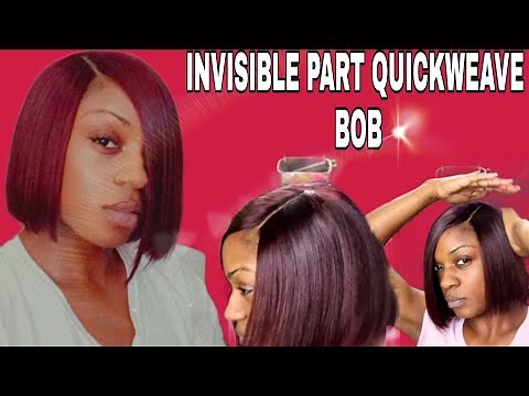 SLAYING THIS INVISIBLE PART QUICKWEAVE BOB IN 10 MIN.⏰