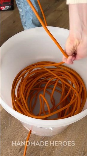 A Better Way to Store an Extension Cord 🔌