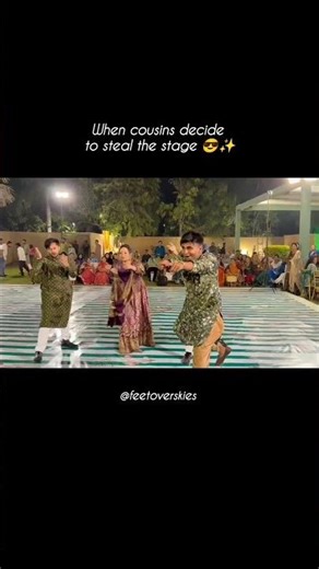 cousins bringing all the mehendi vibes 🌿✨