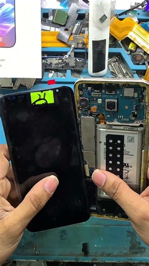 (Part 2)how to Samsung S8+ LCD change ❤️😱👍🏻#samsungs8+ #lcdrepair #iphonedisplayrepair