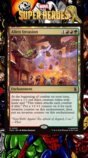 Alien Invasion - Magic: The Gathering Marvel Super Heroes Standard Potential