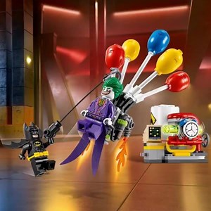 1.6M views · 1.7K shares | Can't get enough of the bromance between LEGO Batman and Gotham's Clown Prince of Crime in #TheLEGOBatmanMovie? Play out your epic version of their star-crossed rivalry with these awesome sets, available at the leading LEGO toy stores near you! Featuring 70900 - The Joker Balloon Escape, 70908 - The Scuttler, 70906 - The Joker's Notorious Lowrider and 70905 - The Batmobile. | LEGO | Facebook