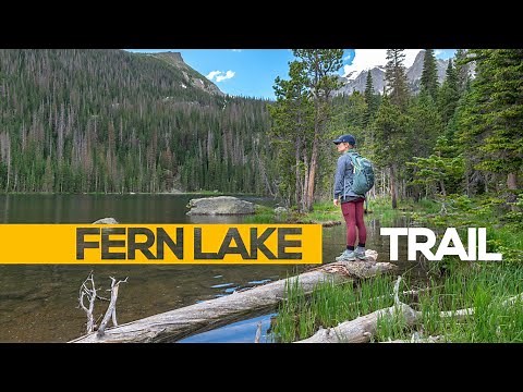 Fern Lake Trail | Rocky Mountain National Park | Spruce, Loomis, Fern Lake Hike