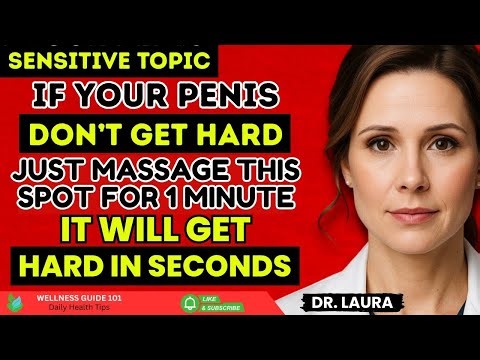 Men Over 60: Massage This One Spot for 1 Minute to Support Potency Naturally | Elderly Health Advice