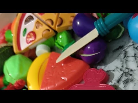 Vellcro Fruit Cutting Sounds#shorts