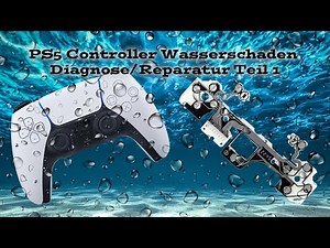 PS5 Controller Wasserschaden Teil 1 - Diagnose/Reparatur