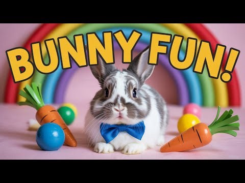 Bunny’s Happy Song | Cute Rabbit Nursery Rhymes and Funny Bunny Kids Music for Toddlers Fun