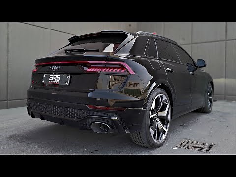 2021 Audi RS Q8 (700HP) with Capristo OPF Delete Exhaust | BRUTAL V8 Sounds 🖤