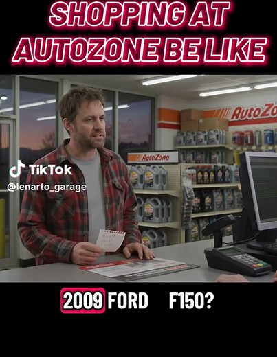 Shopping at AutoZone Be Like: Auto Parts Run Essentials