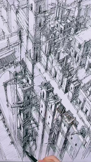 Beautiful Pen Drawing Time-Lapse | Art Inspired by Nature