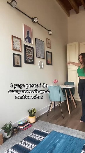 52K views · 666 reactions | Start Your Day Right with 4 Morning Yoga Poses ✨律‍♀️ No matter how busy the day gets, take a few minutes every morning to do 4 simple yoga poses! Boost flexibility, clear your mind, and energize your body for a productive day ahead. Feel the difference instantly!  #MorningYoga #EnergizeYourDay #HealthyHabits #YogaAtHome #YogaForWomen #Pilates #PilatesWorkout #PilatesAtHome | Yoga Wisdom | Facebook