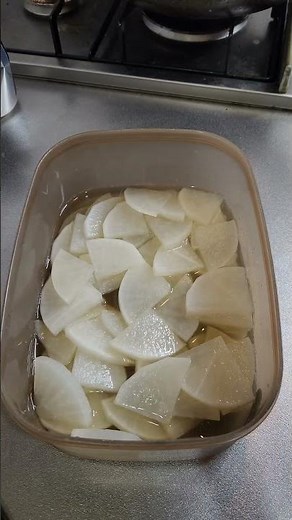 【簡単で旨い】大根わさび漬け！