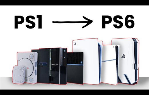 【OpenGame】整活开箱：索尼 PS1 - PS6 历代主机开箱：为迎接GTA6首支预告整活，切勿当真！