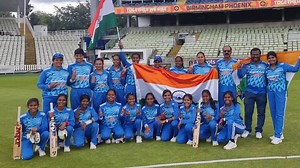 3.3 ಓವರ್‌ಗಳಲ್ಲಿ 43 ರನ್‌ - IBSA ವರ್ಲ್ಡ್ ಗೇಮ್ಸ್​ನಲ್ಲಿ ಭಾರತ ಮಹಿಳಾ ಅಂಧರ ಕ್ರಿಕೆಟ್ ತಂಡ ಚಾಂಪಿಯನ್‌ | Public TV