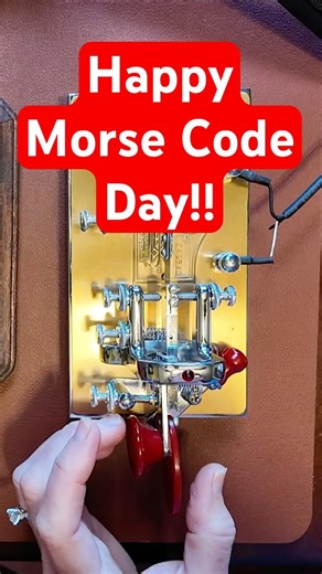 Happy Morse Code Day! #cw #morsecode #hamradio #heavymetal